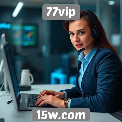 Equipe de suporte ao cliente do 77vip é avaliável