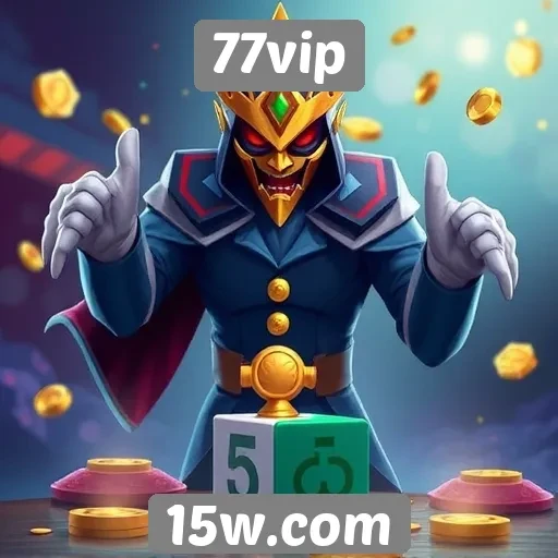 Características principais do site de jogos 77vip